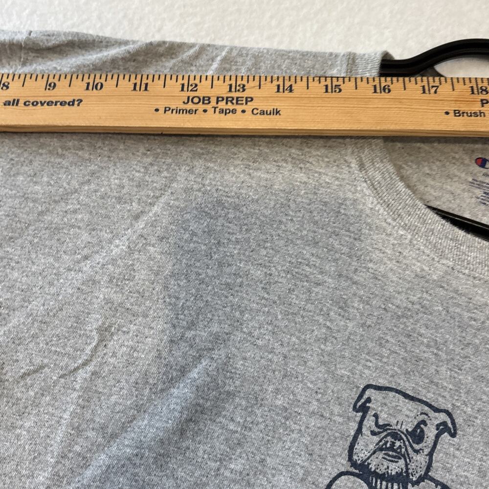 Champion Yale University Bulldogs Graphic Short Sleeve T-Shirt Size XL Gray - Picture 6 of 10